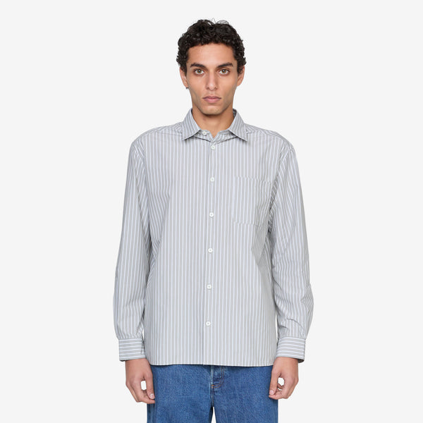 Malo Shirt Gray Green Shirts