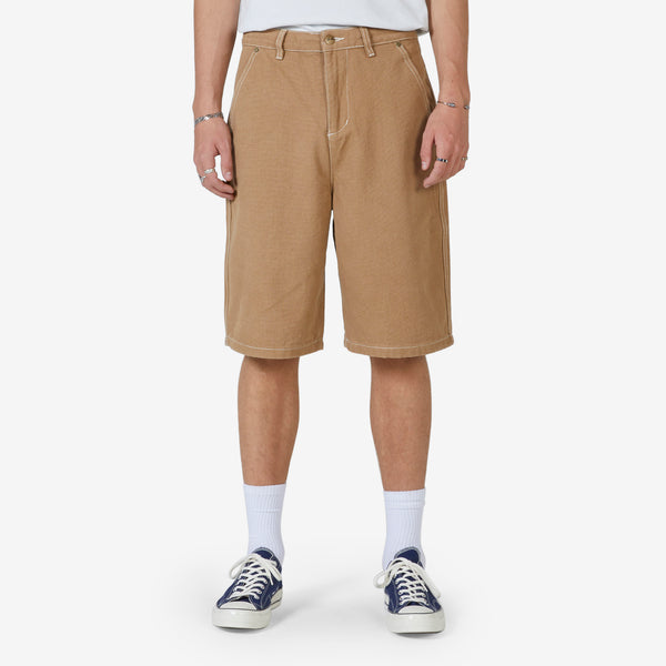 Work Shorts Washed Brown