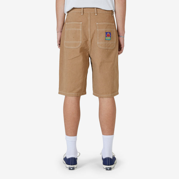 Work Shorts Washed Brown