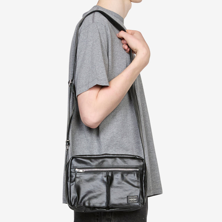 Free Style Shoulder Bag Black (S) Front