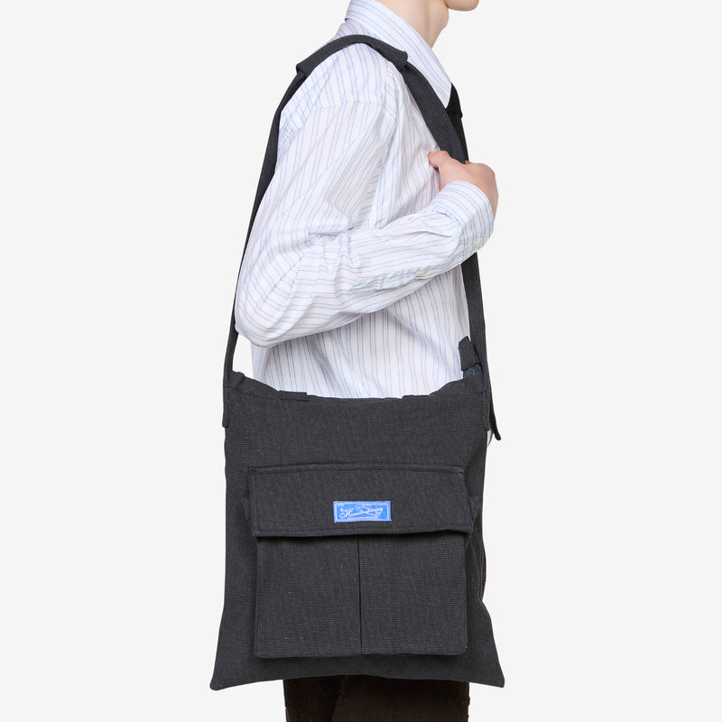 Routine Shoulder Bag Grey Speckle Canvas Bags