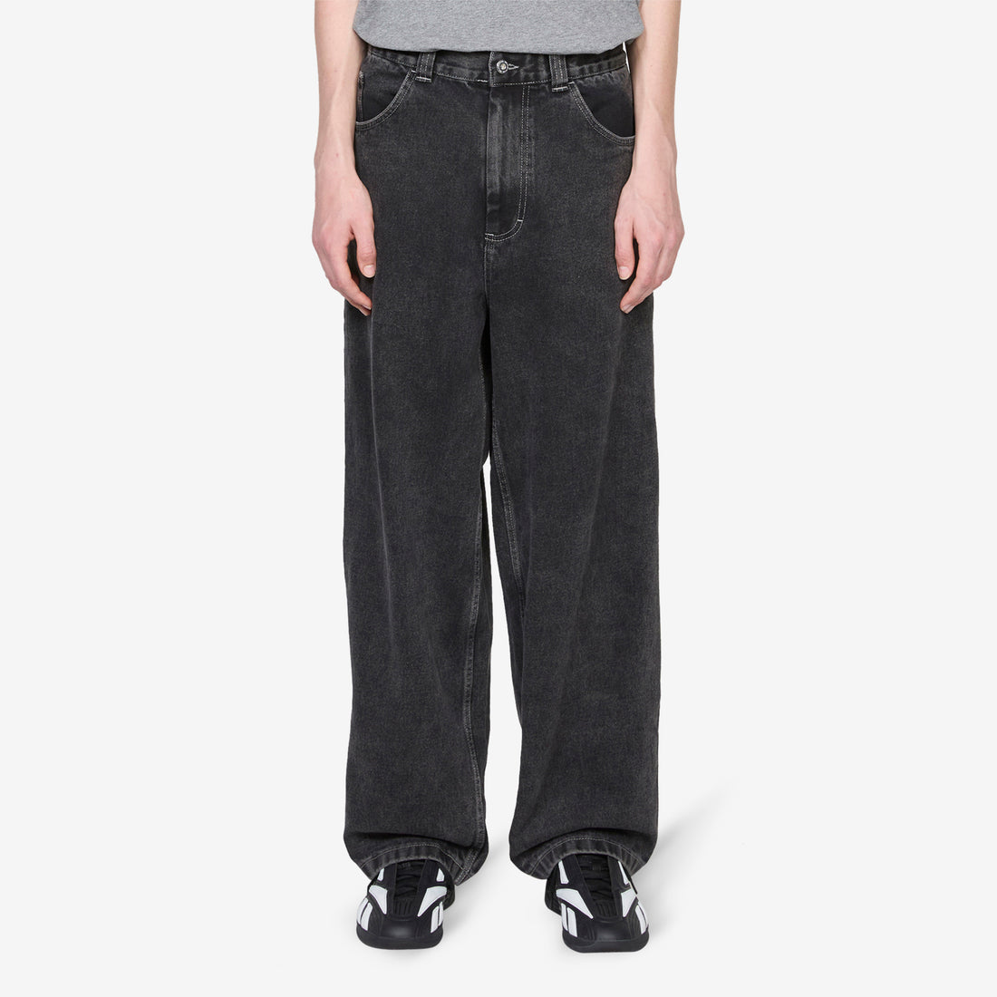 Big Boy Pants Silver Black Pants