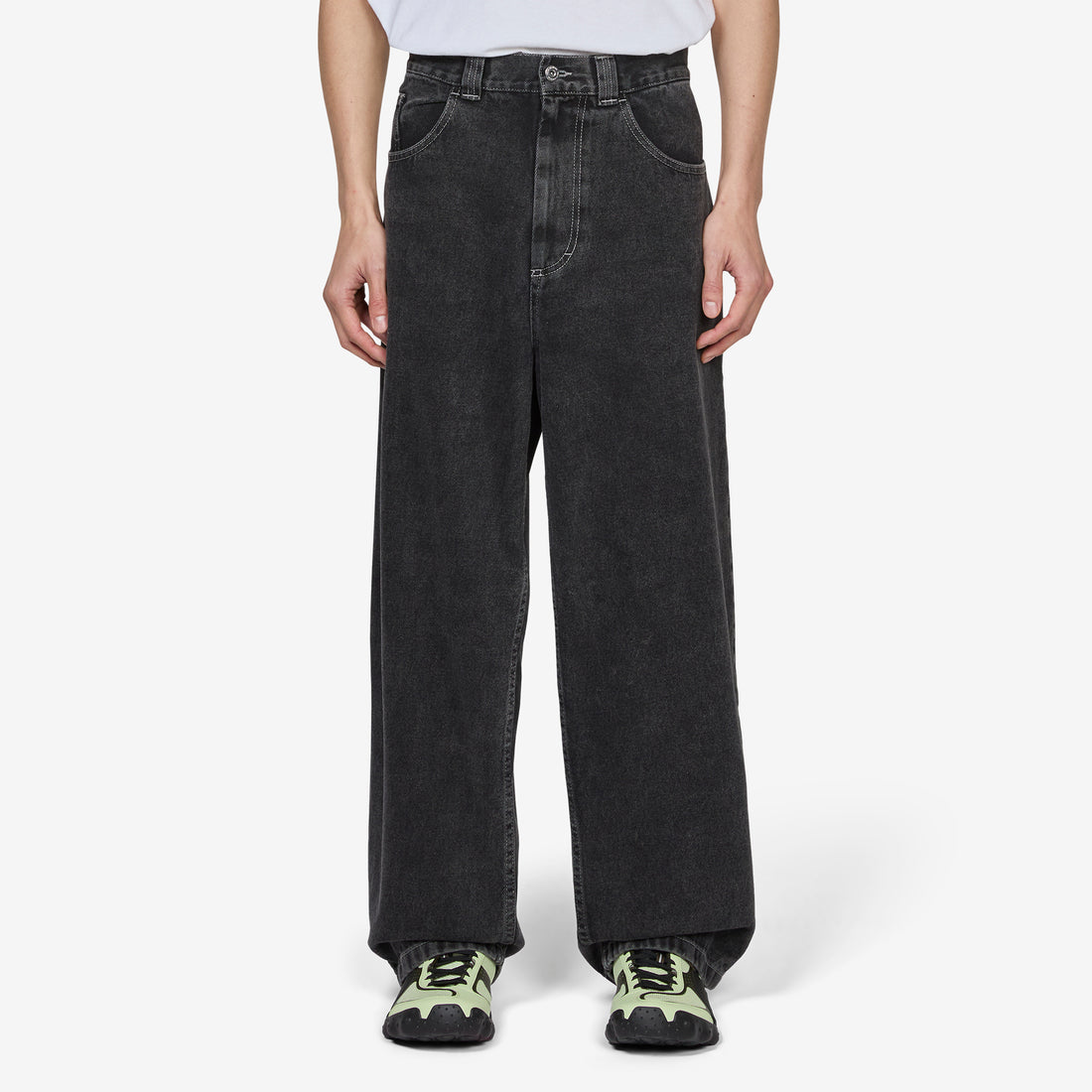 Big Boy Pants Silver Black Pants