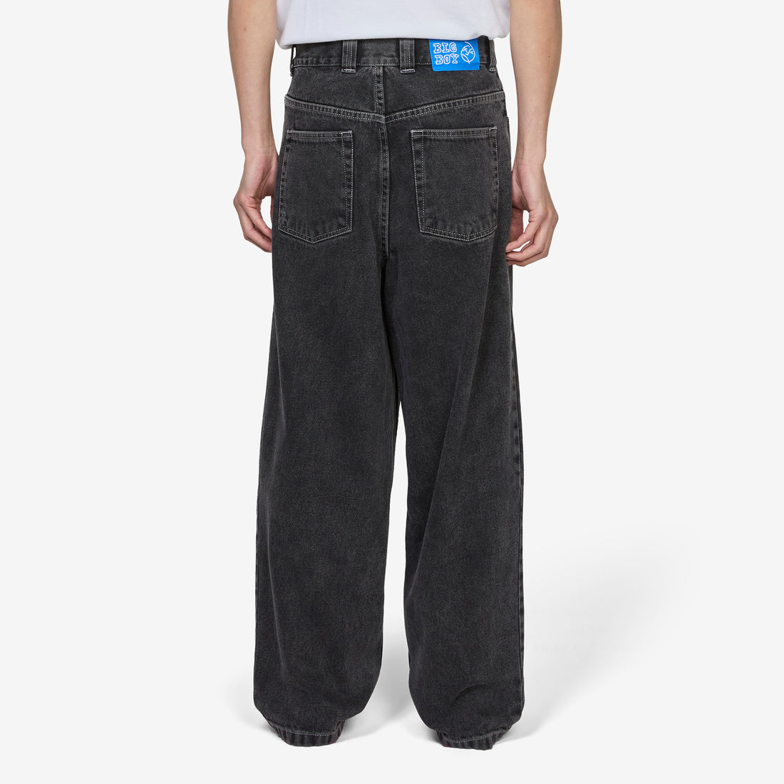 Big Boy Pants Silver Black Pants