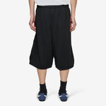 Logo Mesh Shorts Black | Ice Silver