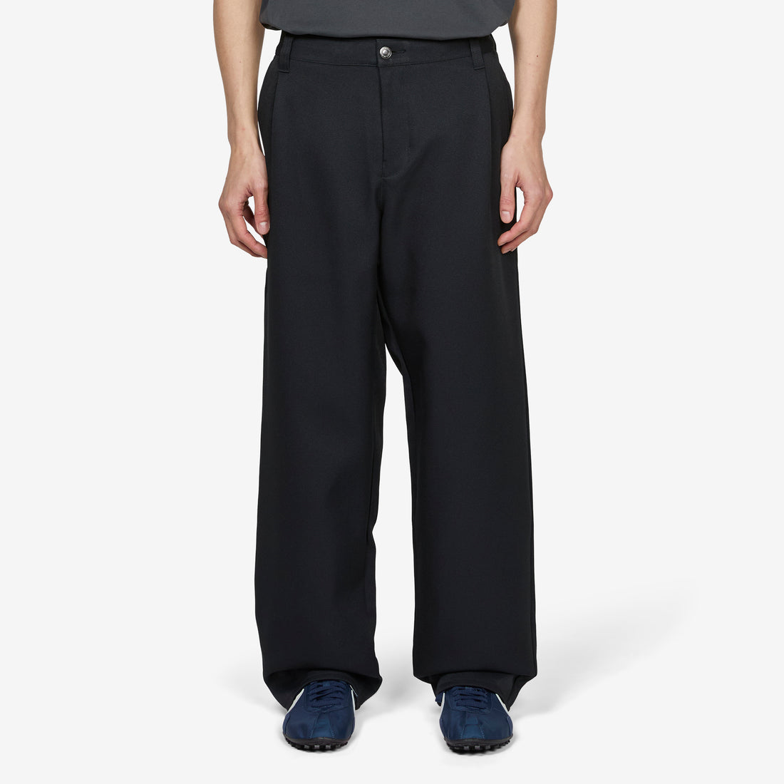 Albatross Skate Slack Pants Black | White Pants