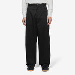 Palass Classic Cotton Satin Trouser Black