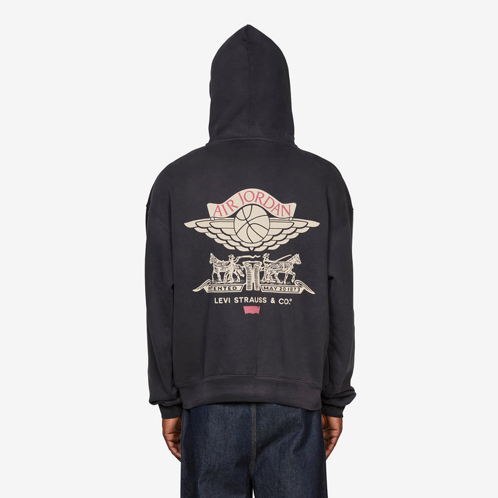 Levi's x Hoodie Black | Pale Ivory | Gym Red