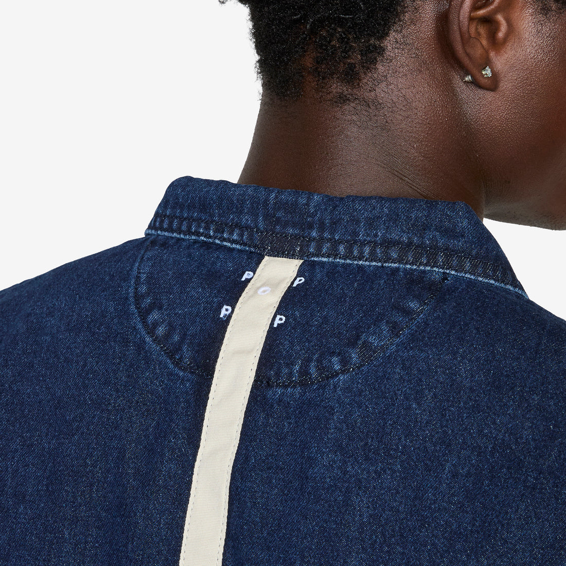 Denim Full Zip Jacket Rinsed Denim Jackets