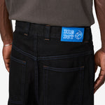 Big Boy Pants Black | Blue Stitching