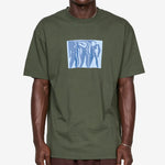 Cut Outs T-Shirt Dark Olive