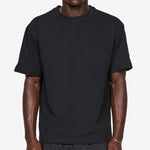 NB GREY Pocket T-Shirt Black