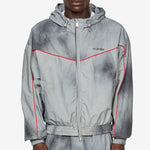Track Dye Jacket Smoke Grey