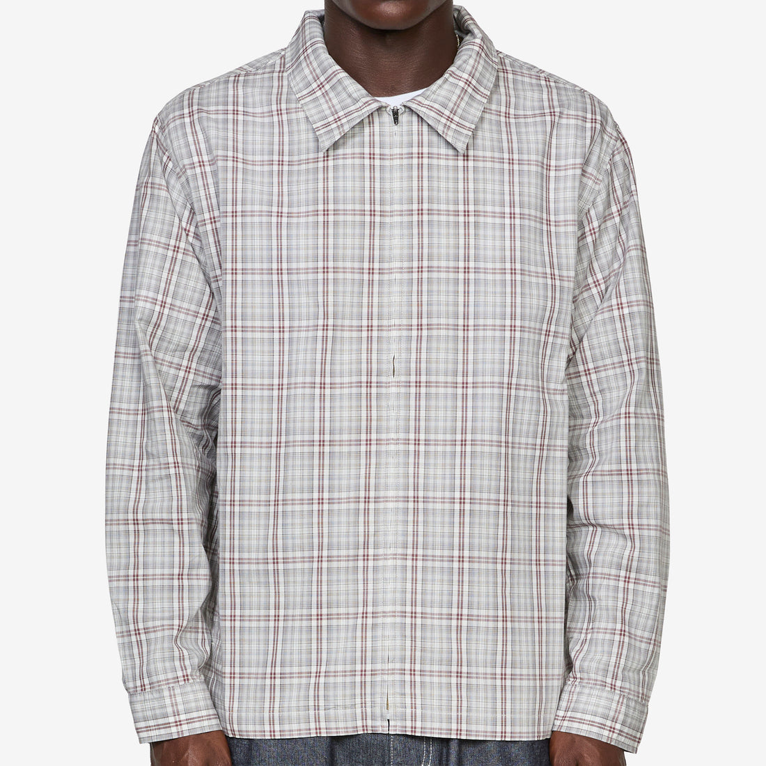 Zip-Up Garage Jacket Natural Jackets