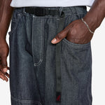 Japanese Chambray Double Knee Navy