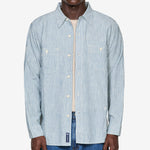 Blue Tab™ Work Shirt Indigo Stripe