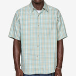 Checkered Ombre Shirt Blue