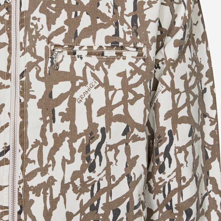 Taos Canvas Jacket Grey Reed