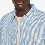 Blue Tab™ Work Shirt Indigo Stripe