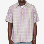 Checkered Ombre Shirt Purple