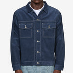 Corduroy Trucker Jacket Navy