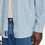 Blue Tab™ Work Shirt Indigo Stripe