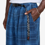 Lagoon Short Denim Plaid Indigo Checkered Plaid