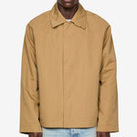 Short Raglan Coat Dark Sand