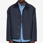 Short Raglan Coat Navy