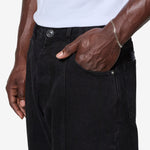Drs Denim Seam Pants Washed Black