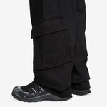 Washed Cargo Pants Black