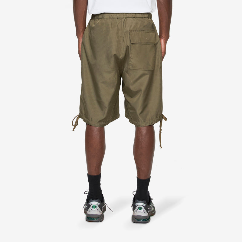 Military Non-Down Reversible Shorts Dark Olive Shorts