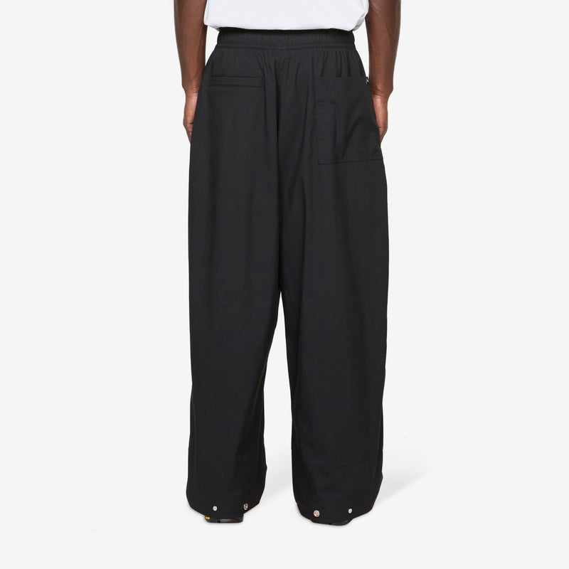EVD Twill Wide Pants TNF Black Pants