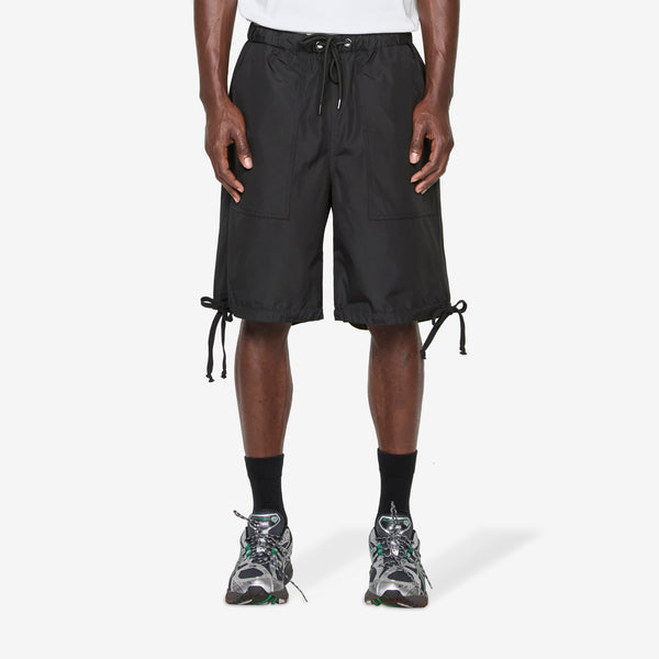 Military Non-Down Reversible Shorts Black Shorts