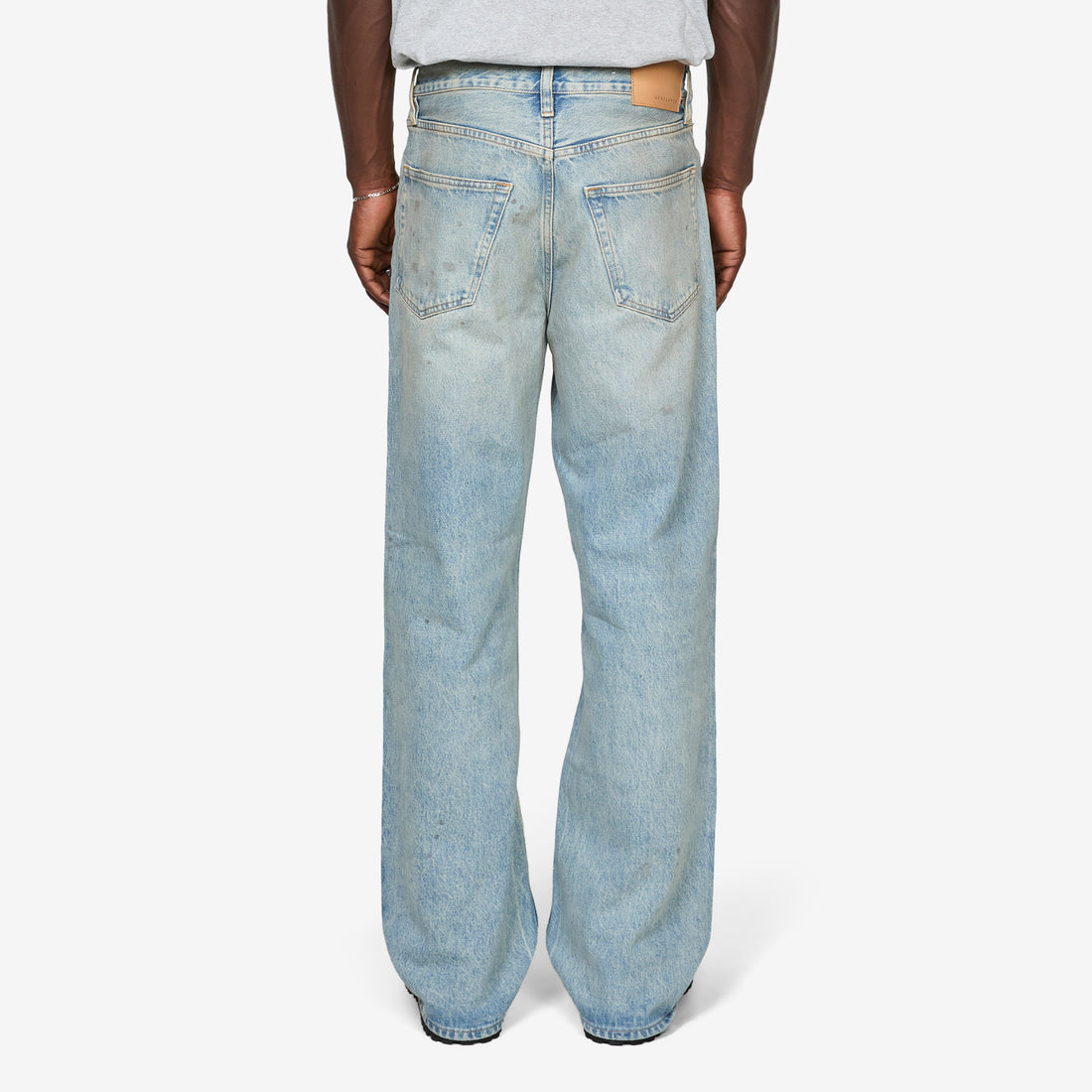 Relaxed Boot Jean Paint Worn Pants