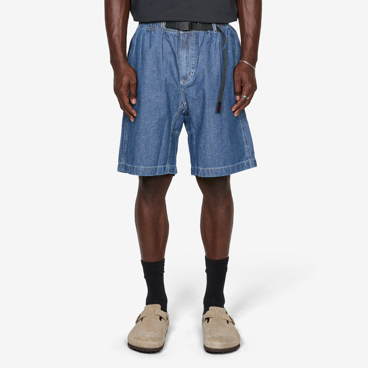 Japanese Chambray Short Blue Front