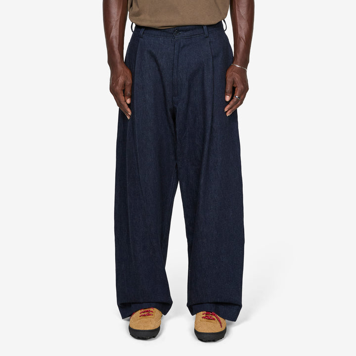 Blue Tab™ Pleated Trouser Ivy Wash Front