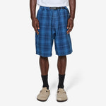 Lagoon Short Denim Plaid Indigo Checkered Plaid