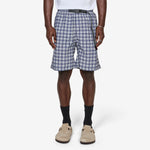 Checkered Shell Short Navy Check