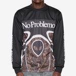 Alien Longsleeve Moto T-Shirt Black