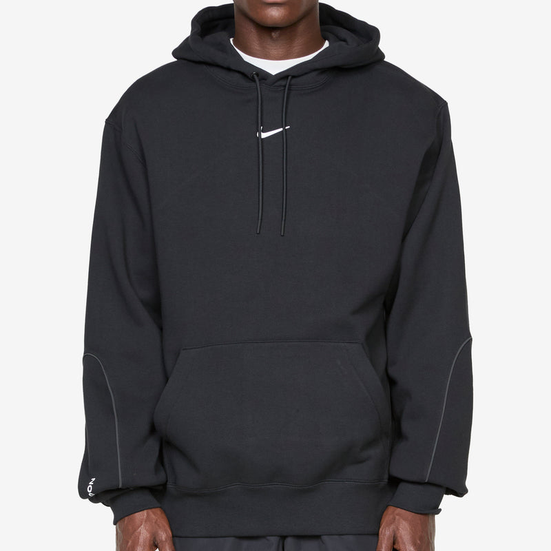 NOCTA Fleece Hoodie Black | White Jumpers