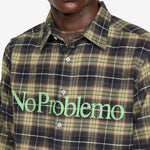 No Problemo Plaid Shirt Green