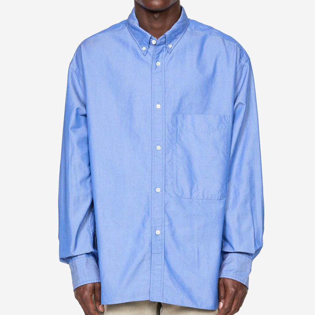 Studio Nicholson x Lisa Oxford Shirt Blue Shirts