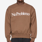 No Problemo Sweatshirt Brown