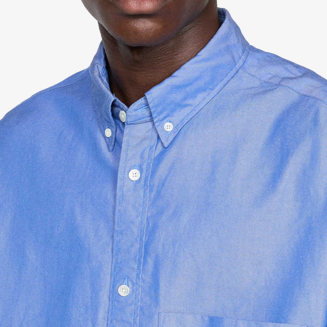 Studio Nicholson x Lisa Oxford Shirt Blue Shirts