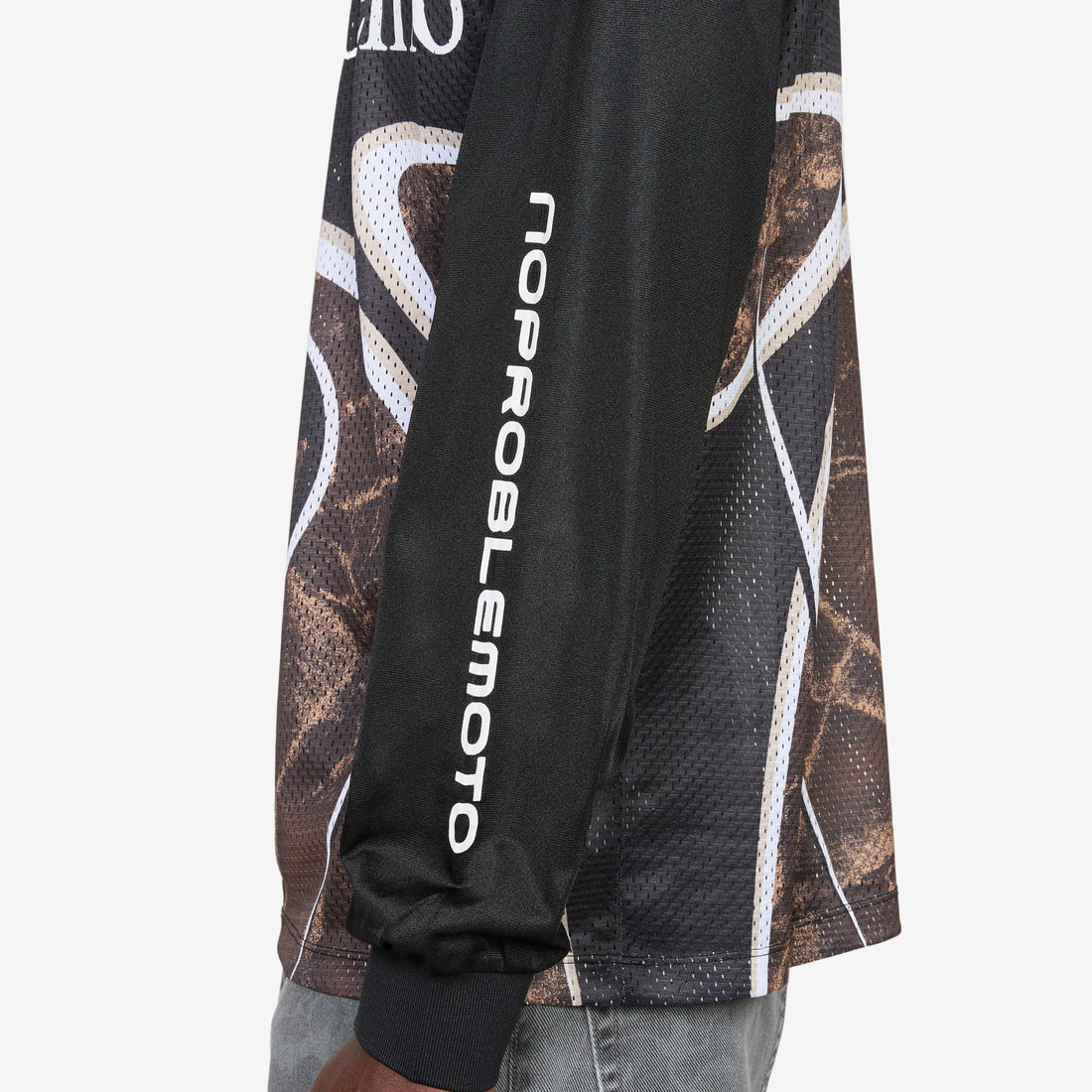 Alien Longsleeve Moto T-Shirt Black Tees