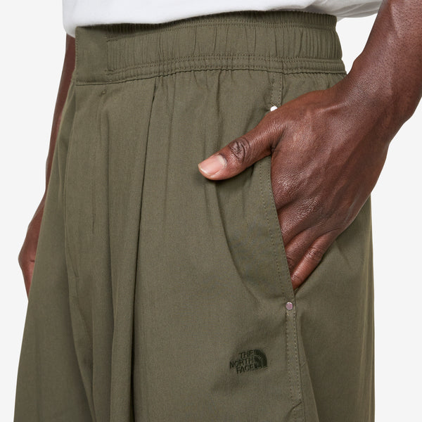 EVD Twill Wide Pants New Taupe Green Pants
