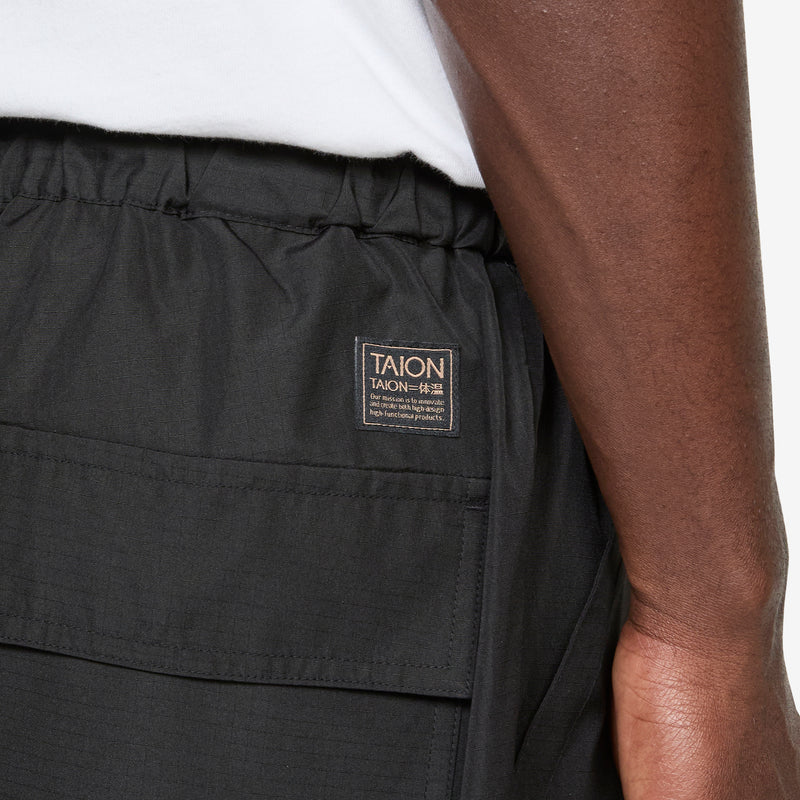 Military Non-Down Reversible Shorts Black Shorts