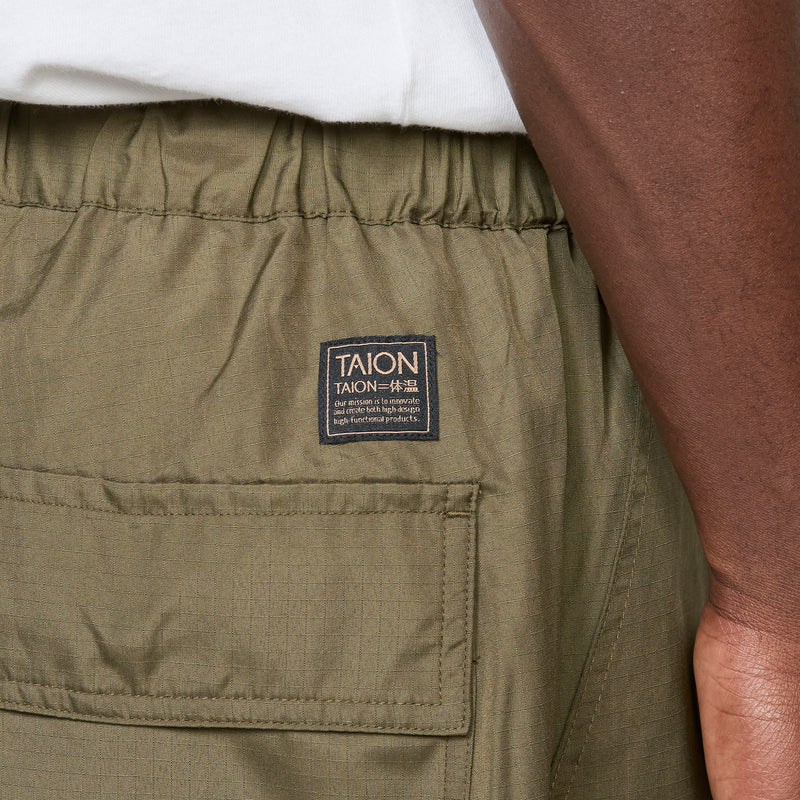 Military Non-Down Reversible Shorts Black Shorts
