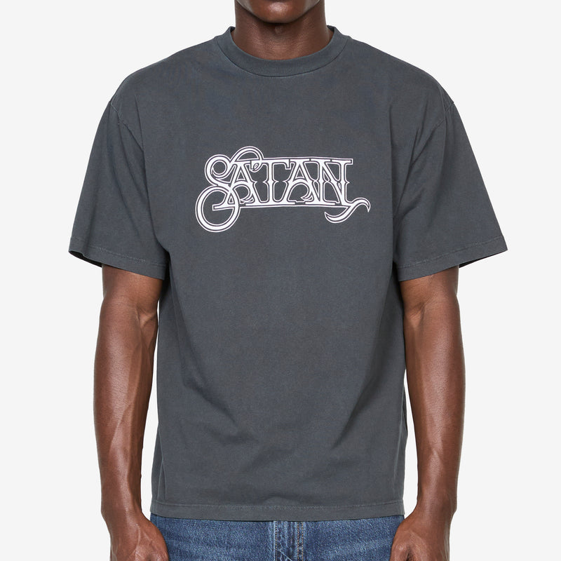 Faded Satan T-Shirt Black Tees